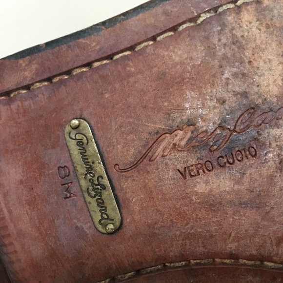 BROWN LIZARD MEZLAN OXFORD SHOES 8 M